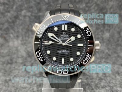 Swiss 8800 Omega Seamaster 300 Watch 42mm Wave Dial SS - VS Factory